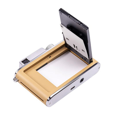 HPRT Z2 Instant Camera Step Instant Smartphone Photo Printer - Zink 2X3”, Support AR Video Printing, Bluetooth Compatible with Ios & Android -Khaki, Vintage Photography Style