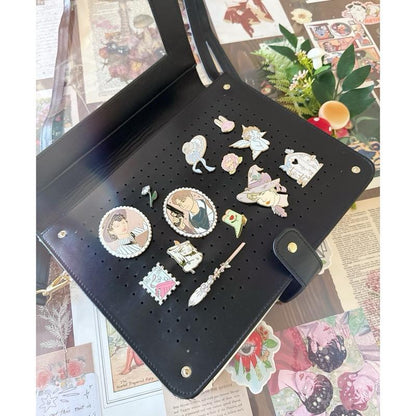 Fantasy Inspired Book Itabag for Enamel Pins