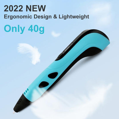 NEW 3D Printing Pen Set, 3D Pen with LCD Display and PLA Filament, Creative DIY Gift for Kids and Children, Ideal for Birthday and Christmas Presents