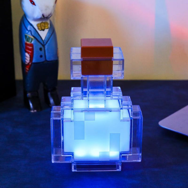 RGB Magic Potion Bottle LED Lamp – 8-Color Gradient Color-Changing Night Light – Cozy Gaming, Bedroom & Desk Decor – Perfect Christmas Holiday Gift on Tiktok Shop