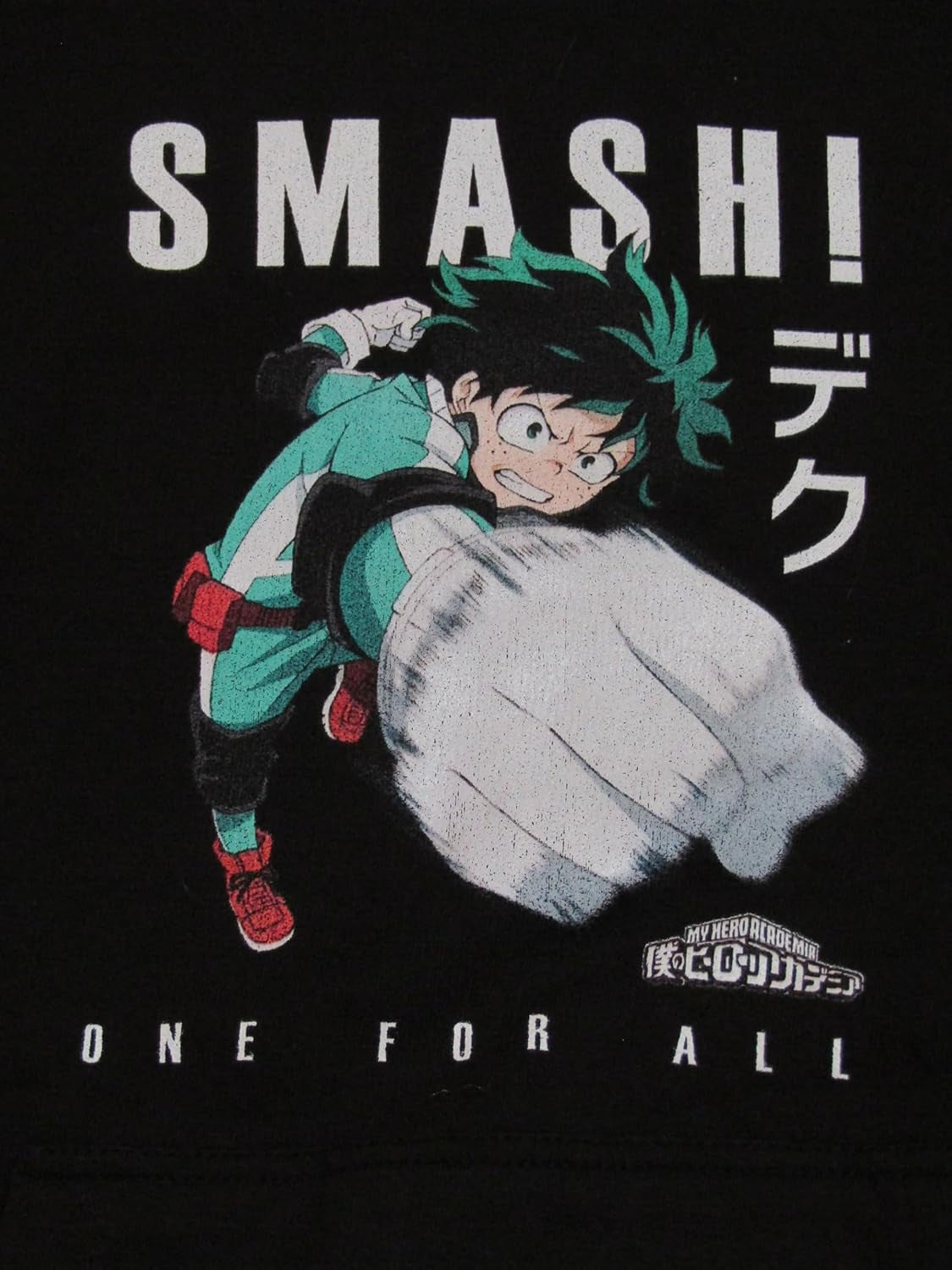 Anime Cartoon Youth Boys Black Hoodie